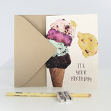 Birthday Card | Ice Cream