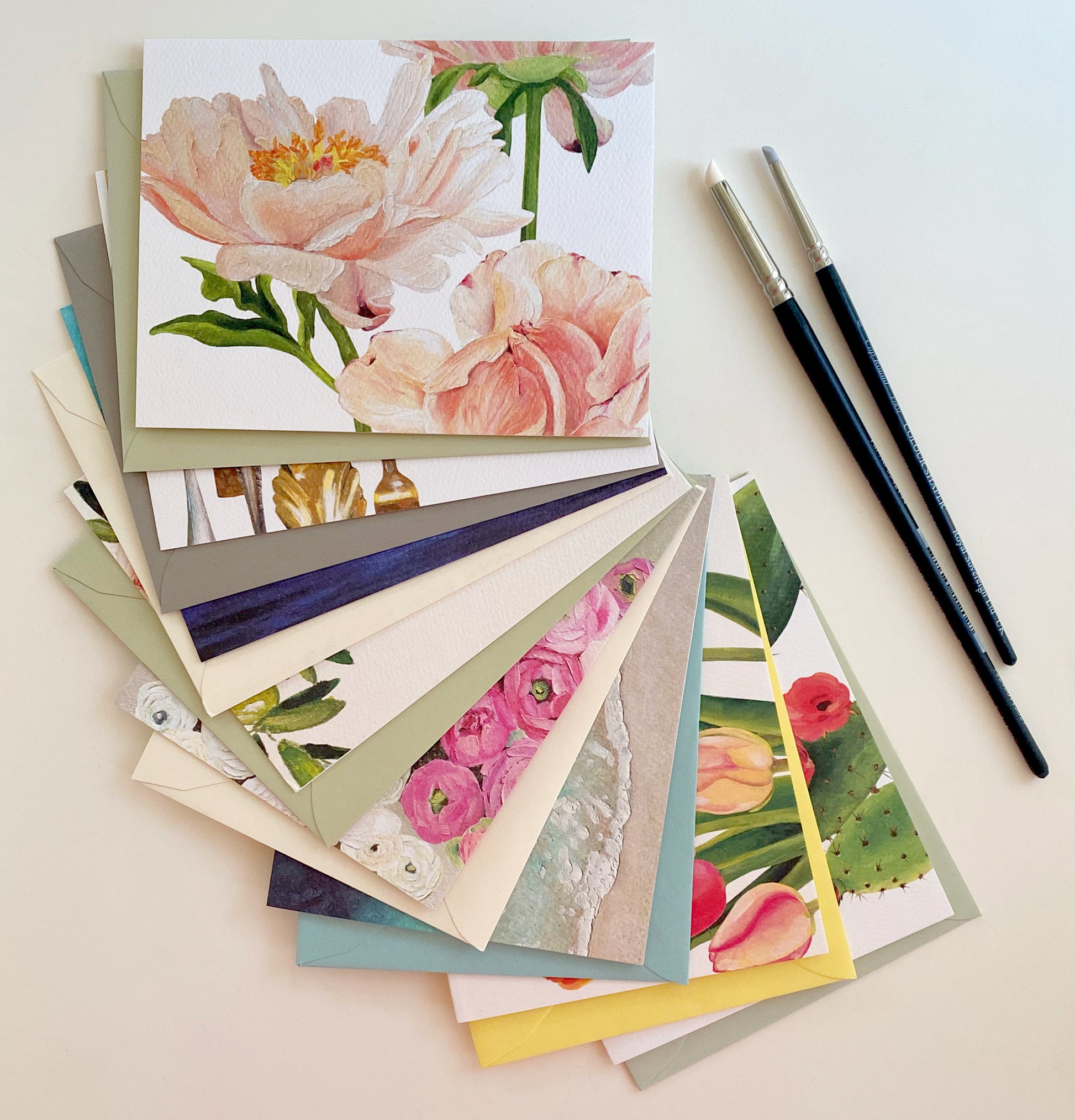 Fold Notes Sample Set | Winter Drop – KellyKay