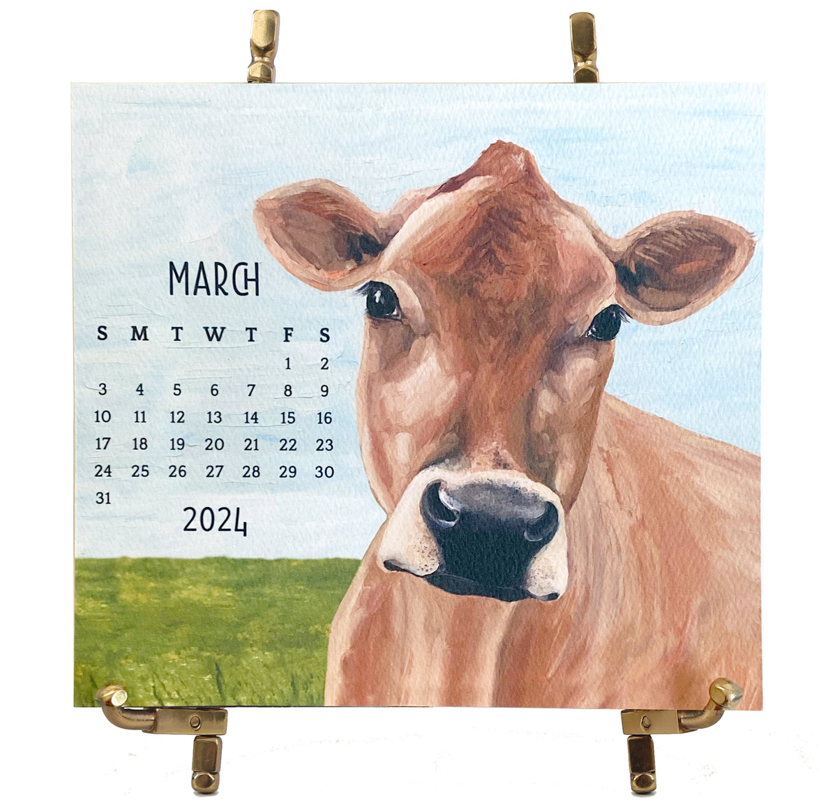 2024 Kelly Kay Luxe Calendar 35 OFF KellyKay   2024 Cow 1200x1160 