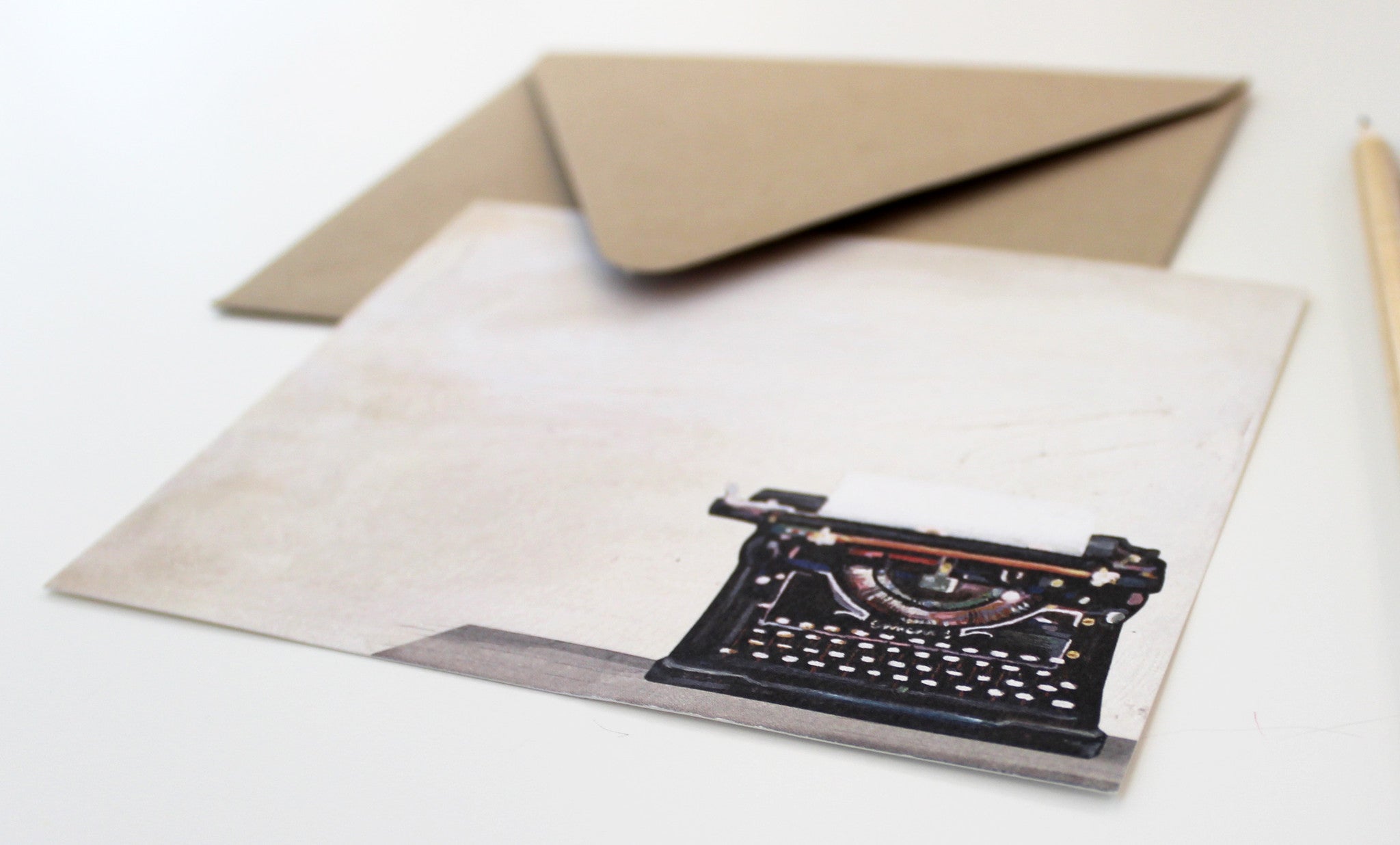 Typewrtier Note Flat Notes | Typewriter – KellyKay