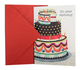 Birthday Card | Multicolor Cake