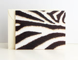 Fold Notes | Zebra Print