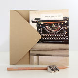 Love Card | Typewriter