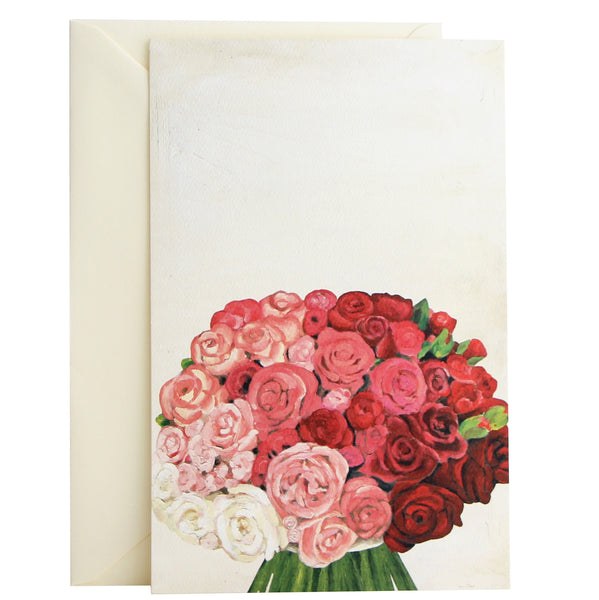 Invitation | Ombre Rose Bouquet