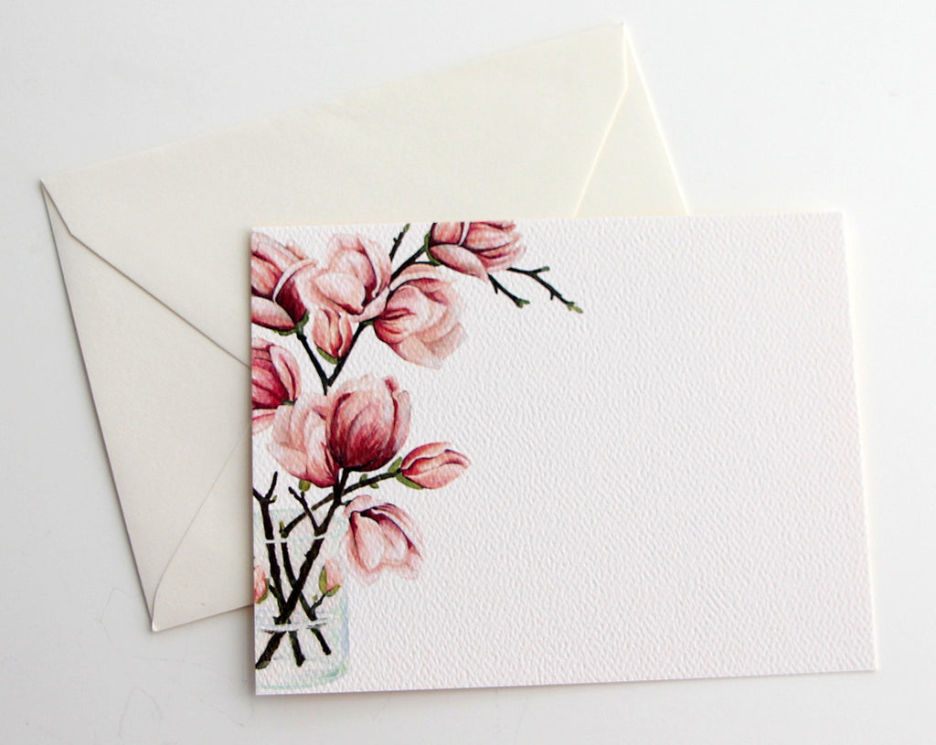 Flat Notes | Saucer Magnolias