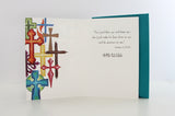 Religious Card | Colorful Crosses