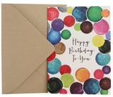 Birthday Card | Artsy Dots