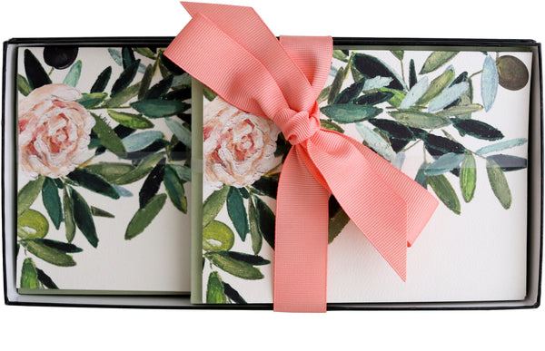 Stationery Gift Box | Olive Leaf