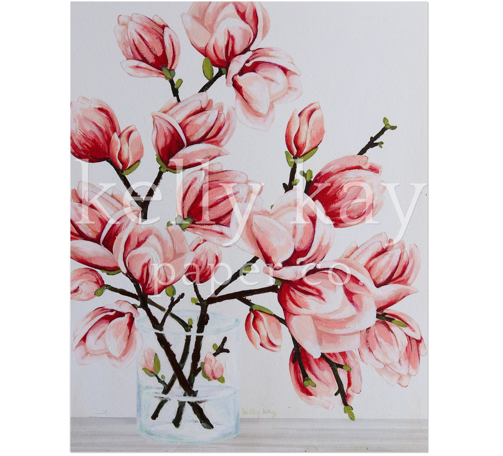 Art Print | Saucer Magnolias
